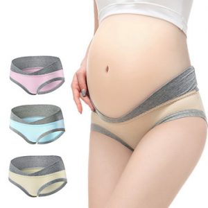 Cotton Maternity Sleepwear Panties Support Comfortable Pathwork Underwear