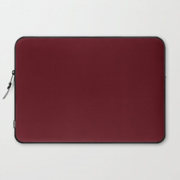 Cranberry Computer Cover by Color Obsession - Laptop Sleeve - 15"