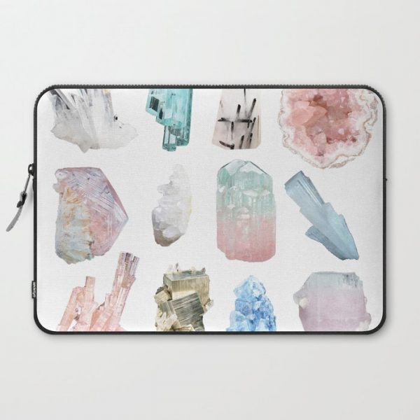 Crystals Computer Cover by MadeInTheDesertCo - Laptop Sleeve - 15"