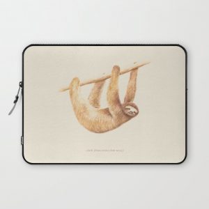 Css Animal: Sloth Computer Cover by Florent Bodart / Speakerine - Laptop Sleeve - 13"