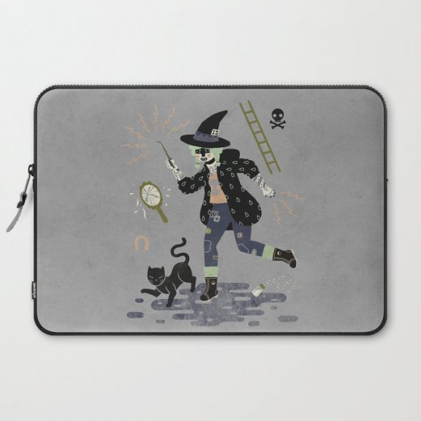 Curses! Computer Cover by Camille Chew - Laptop Sleeve - 15"