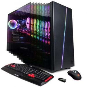 Cyberpower PC GMA610 Gamer Master GMA610 w/ AMD Ryzen 3 2300X 3.5GHz CPU 8GB DDR4 NVIDIA GeForce GTX 1660 6GB 240GB SSD 1TB HDD 802.11AC WiFi US