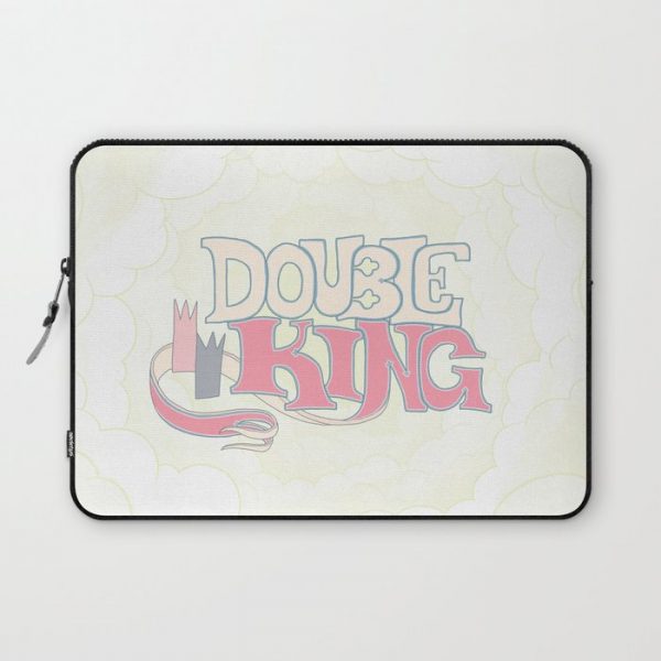 DOUBLE KING: Title Card Computer Cover by Felix Colgrave - Laptop Sleeve - 13"