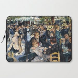 Dance at Le Moulin de la Galette by Renoir Computer Cover by Palazzo Art Gallery - Laptop Sleeve - 15"