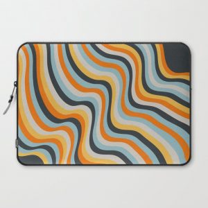 Dancing Lines Computer Cover by Alisa Galitsyna - Laptop Sleeve - 15"