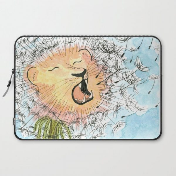 Dande-lion Computer Cover by JesstheKhan Studio - Laptop Sleeve - 15"