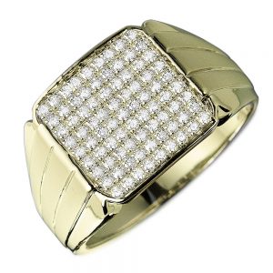 Daniel Steiger 1 Carat Men's Diamond Ring