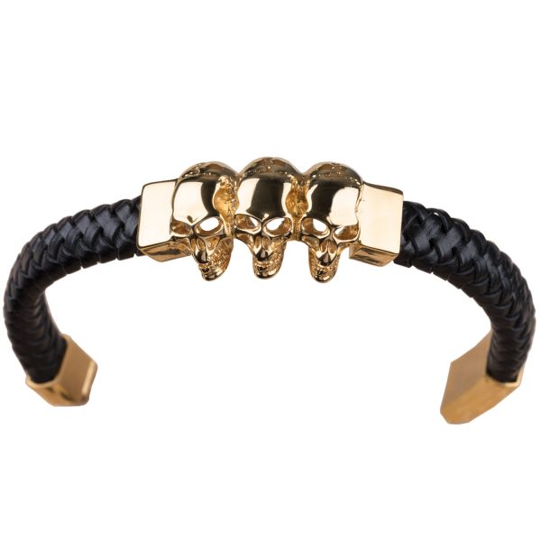 Daniel Steiger Barbarian Golden Bracelet