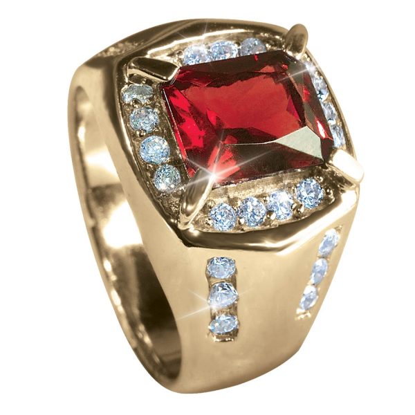 Daniel Steiger Boston Red Men's Ring