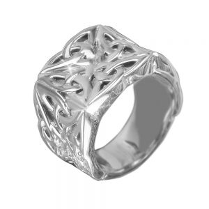 Daniel Steiger Celtic Knot Steel Men's Ring