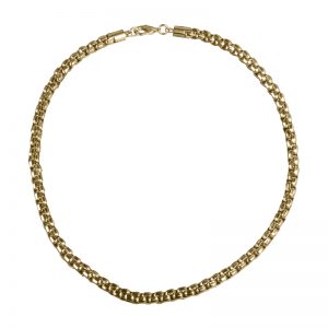 Daniel Steiger Chester Gold Steel Collection Necklace