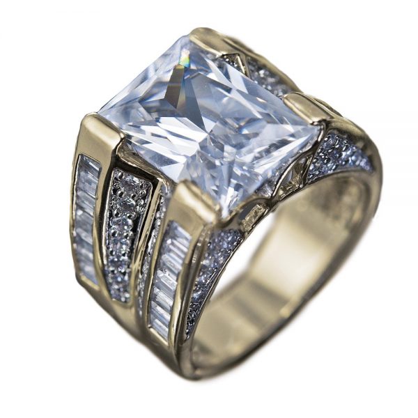 Daniel Steiger Coliseum Men's Gold Ring