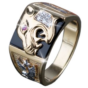 Daniel Steiger Collier Panther Ring