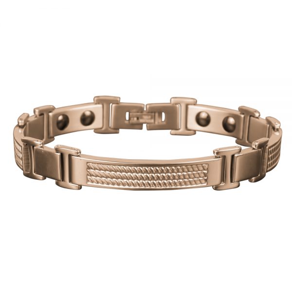 Daniel Steiger Columbus Magnetic Collection Rose Gold Bracelet