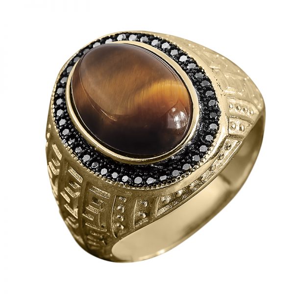 Daniel Steiger Courage Tigers Eye Ring