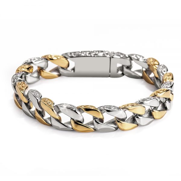 Daniel Steiger Curb Vine Men's Bracelet