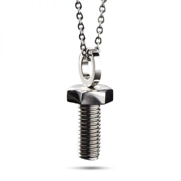 Daniel Steiger Designer Nut & Bolt Pendant