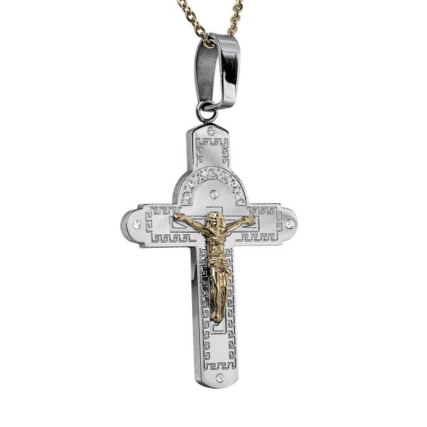 Daniel Steiger Diamondeau® Crucifix Pendant