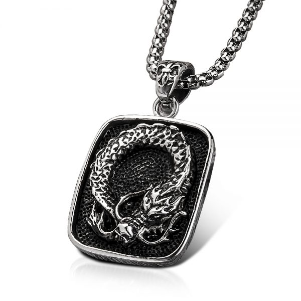 Daniel Steiger Dragons Lair Steel Pendant