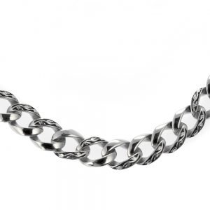 Daniel Steiger Enigma Steel Collection Necklace