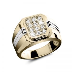 Daniel Steiger Essential Men's Two Tone Ring