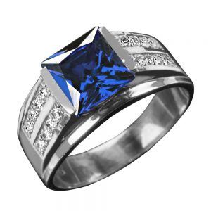 Daniel Steiger Excelsior Sapphire Men's Ring