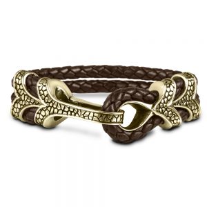 Daniel Steiger Falcon Gold Bracelet