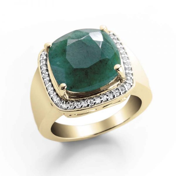 Daniel Steiger Forest Green Emerald Ring