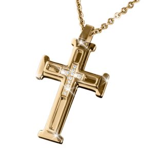 Daniel Steiger Fusion Cross Pendant