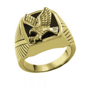 Daniel Steiger Gold Eagle Ring