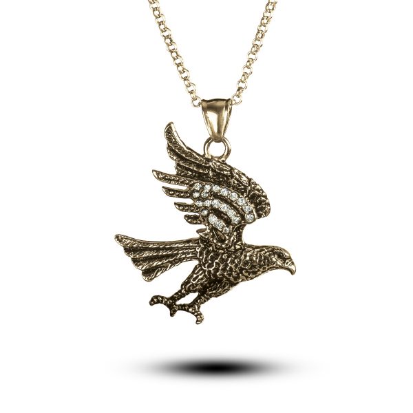 Daniel Steiger Golden Hawk Pendant