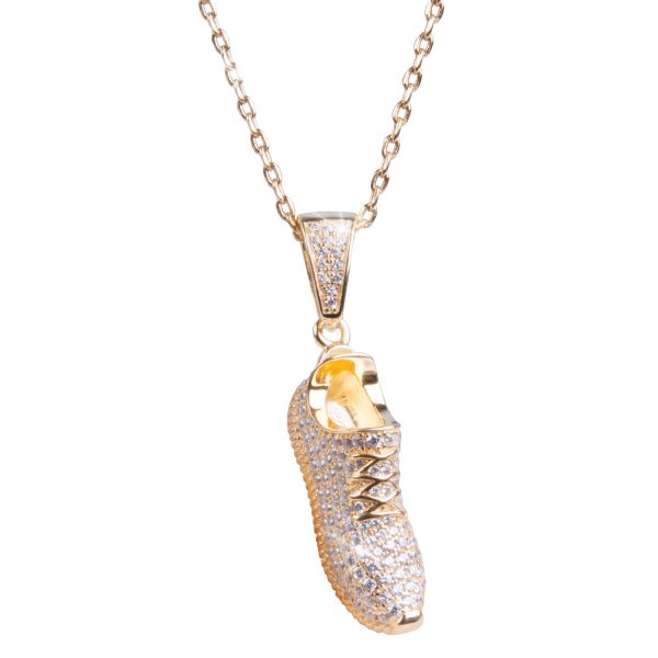 Daniel Steiger Golden Sneaker Pendant