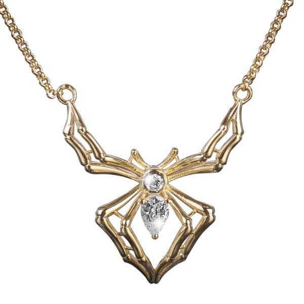 Daniel Steiger Golden Spider Pendant