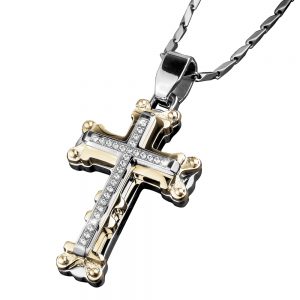 Daniel Steiger Goliath Cross Pendant