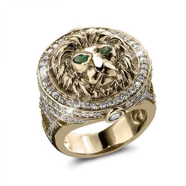 Daniel Steiger Grand Leo Men's Ring