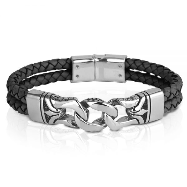 Daniel Steiger Horizon Men's Black Bracelet