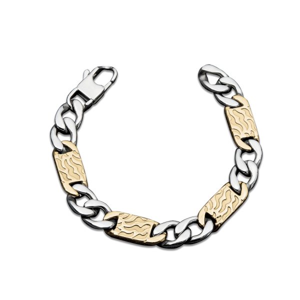 Daniel Steiger Keaton Two Tone Bracelet