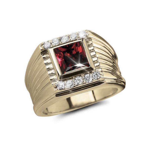 Daniel Steiger Kingston Garnet Ring