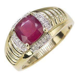 Daniel Steiger Liberty Men's Ruby Ring