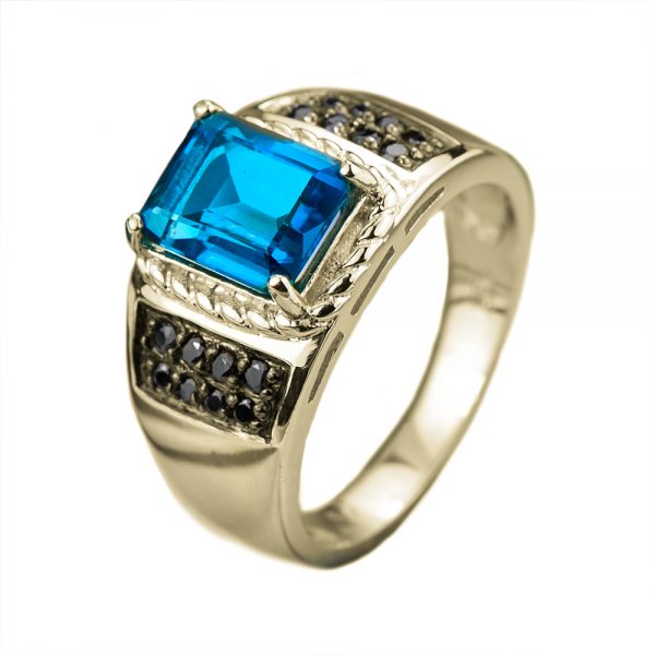 Daniel Steiger London Topaz Men's Ring