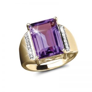 Daniel Steiger Maissau Amethyst Ring