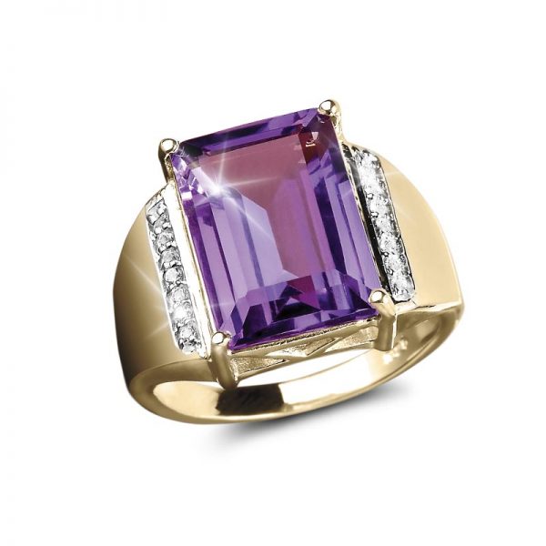 Daniel Steiger Maissau Amethyst Ring