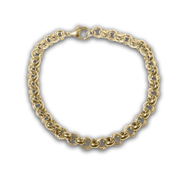 Daniel Steiger Maxus Golden Steel Bracelet