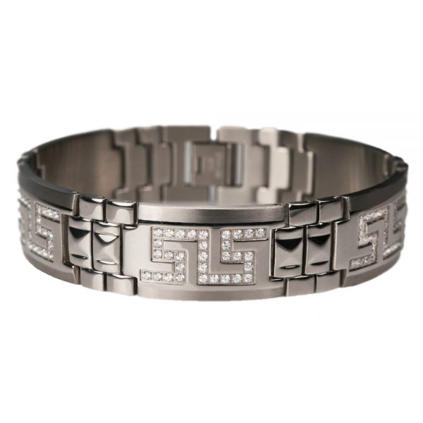 Daniel Steiger Meander Steel Bracelet