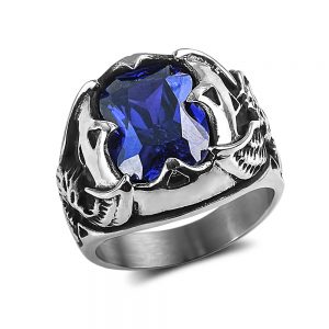 Daniel Steiger Men's Blue Eagle Ring