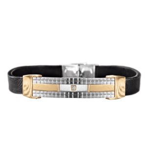 Daniel Steiger Men's Trilogy Bracelet