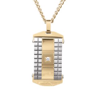 Daniel Steiger Mens Trilogy Pendant