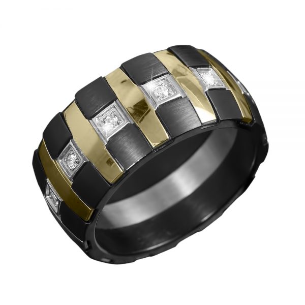 Daniel Steiger Midnight Men's Ring