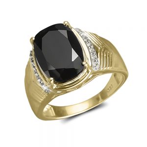 Daniel Steiger Midnight Spinel Men's Ring