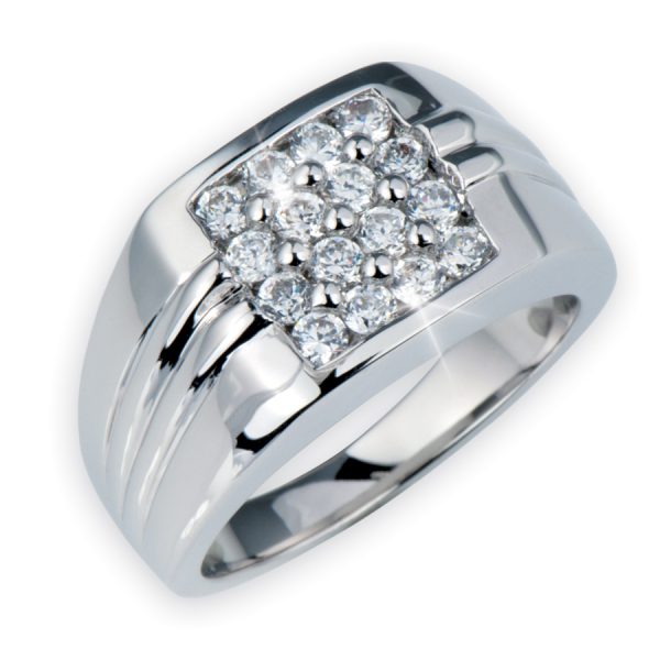 Daniel Steiger Mirage Men's Ring Silver